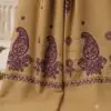 3. Ladies Designer - Shawl - Embroidered - Wool - Des - 03